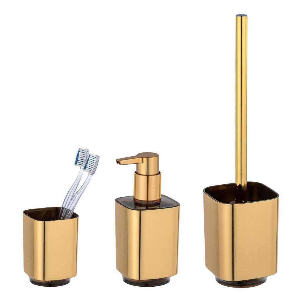 home24 Bad-Accessoire-Set Auron (3-teilig)