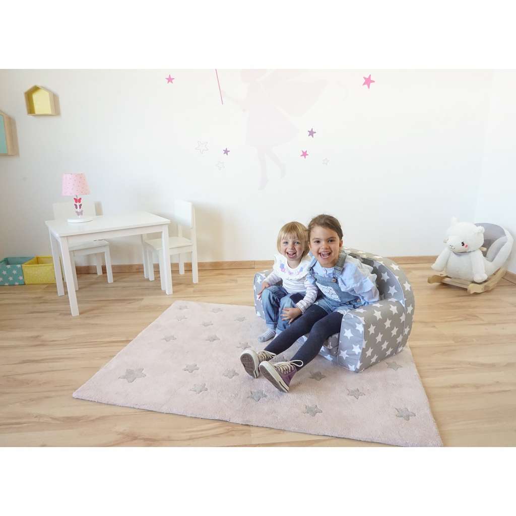 home24 Kindersofa White Stars