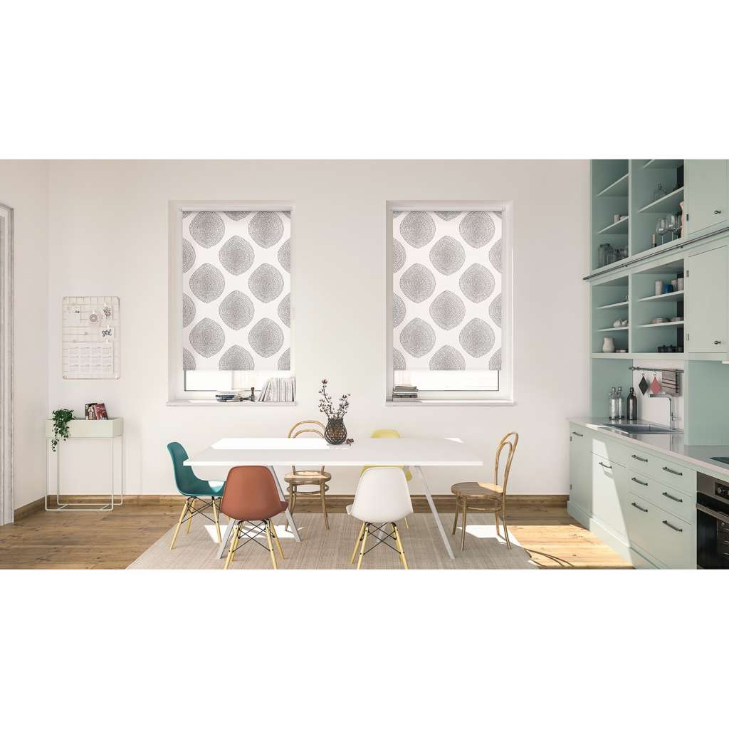 home24 Verdunklungsrollo Stripy Boho Drop