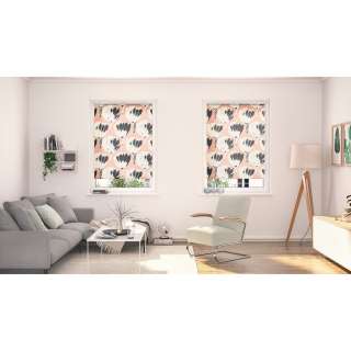 home24 Klemmfix Verdunklungsrollo Jumbo Flowers