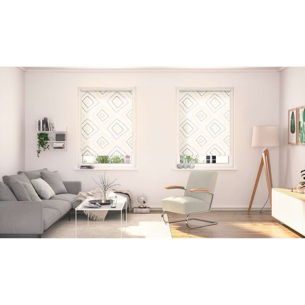 home24 Verdunklungsrollo Stripy Boho Rectangle