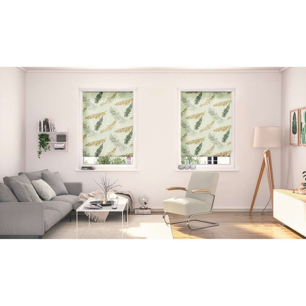 home24 Klemmfix Verdunklungsrollo Fir Branches