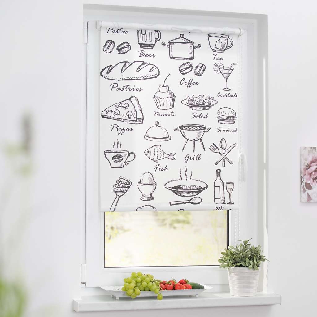 home24 Klemmfix Verdunklungsrollo Menü