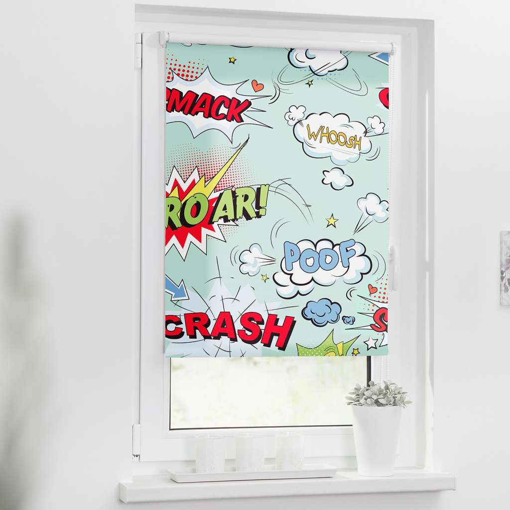 home24 Klemmfix Verdunklungsrollo Crash