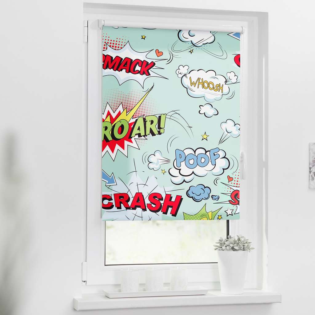 home24 Klemmfix Verdunklungsrollo Crash