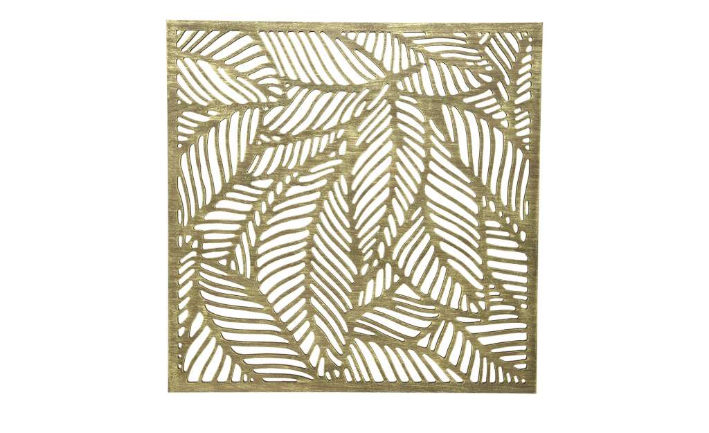 Wandornament ¦ gold ¦ MDF Dekoration > Dekoartikel - Höffner