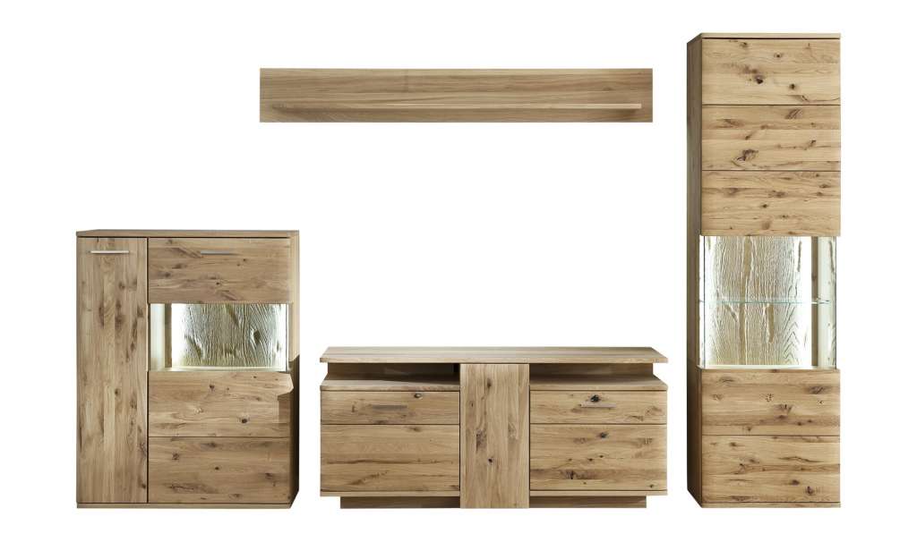 Woodford Wohnwand  Astoria ¦ holzfarben Wohnwände - Höffner