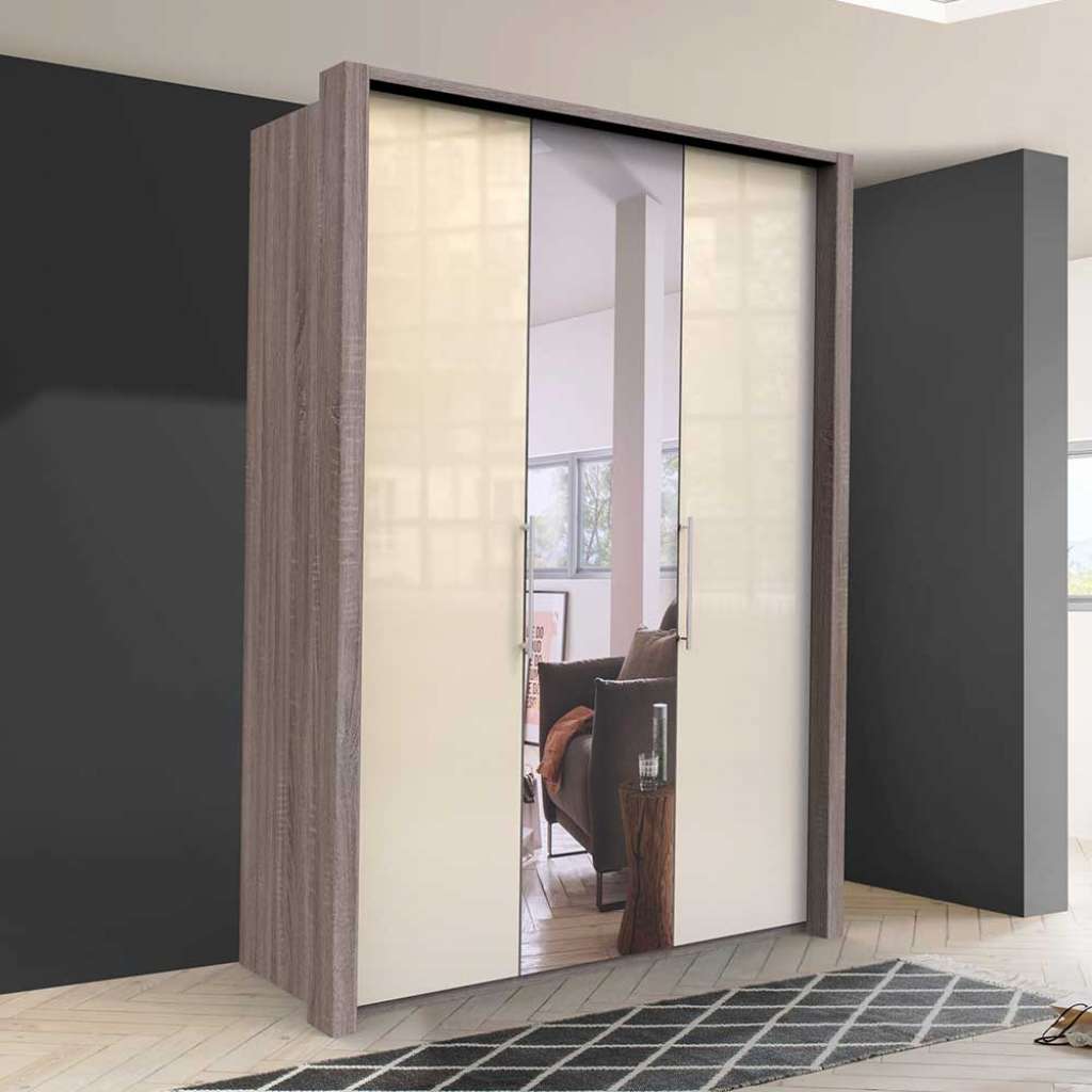 Jugendkleiderschrank 2 türig mit Spiegel modern