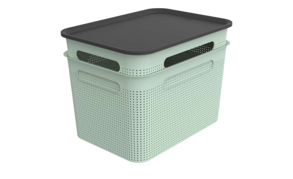 Rotho Aufbewahrungsbox, Set 4 tlg. ¦ grün ¦ Polypropylen Aufbewahrung > Aufbewahrungsboxen > sonstige Aufbewahrungsmittel - Höffner