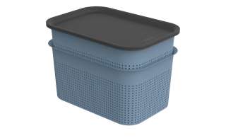 Rotho Aufbewahrungsbox, Set 4 tlg. ¦ blau ¦ Polypropylen Aufbewahrung > Aufbewahrungsboxen > sonstige Aufbewahrungsmittel - Höffner