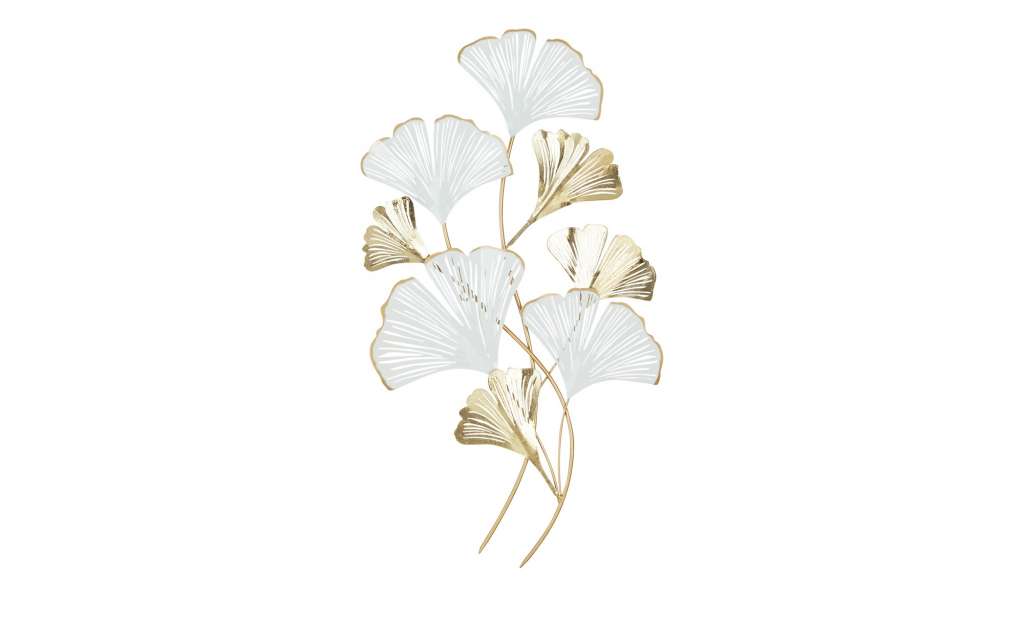 Wanddekoration  Ginkgo ¦ gold ¦ Metall Dekoration > Dekoartikel - Höffner