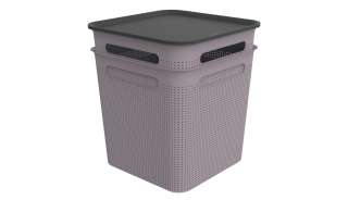 Rotho Aufbewahrungsbox, Set 4 tlg. ¦ lila/violett ¦ Polypropylen Aufbewahrung > Aufbewahrungsboxen > sonstige Aufbewahrungsmittel - Höffner