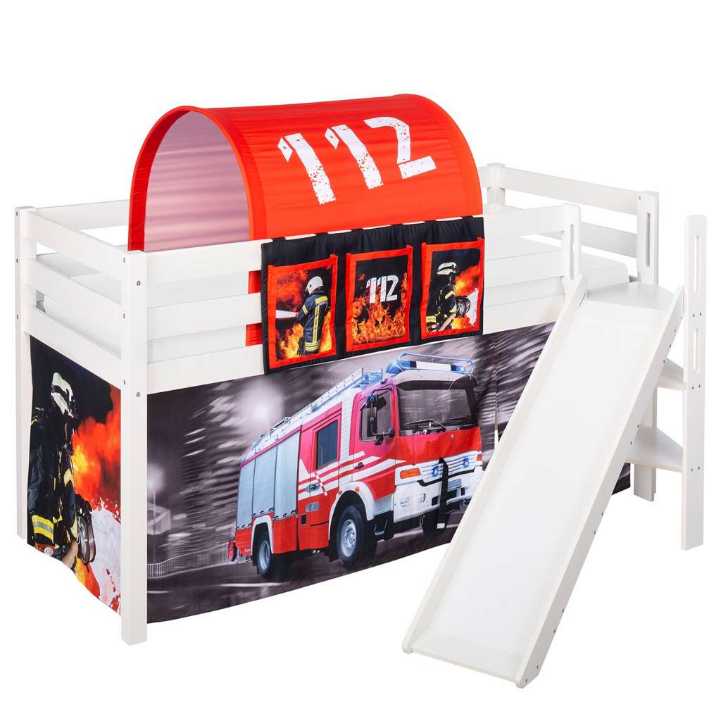 home24 Hochbett Jelle Feuerwehr II