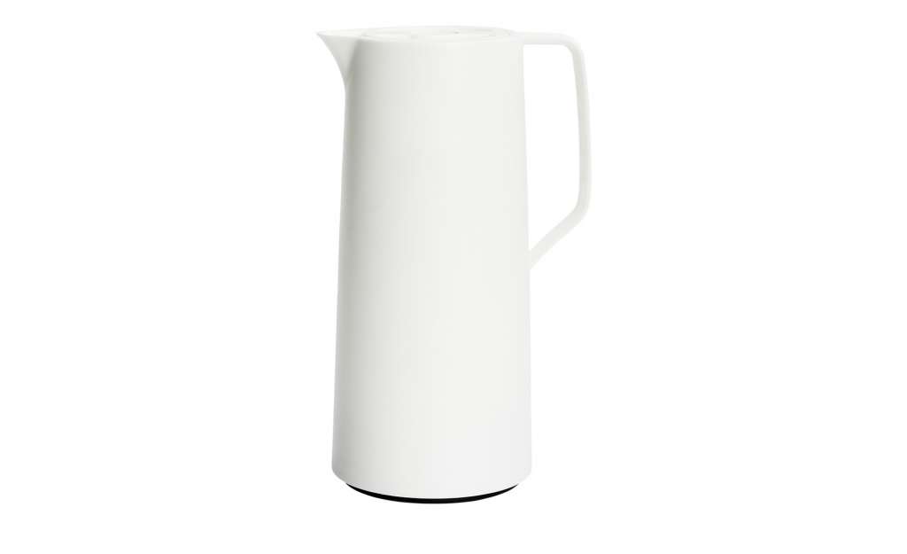 emsa Isolierkanne 1,0l  Motiva ¦ weiß ¦ Kunststoff, Isolierkolben aus mundgeblasenem Glas Kaffee & Tee > Kaffee- & Isolierkannen - Höffner