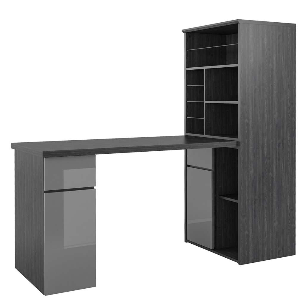 home24 Schreibtisch-Kombination Mini-Office