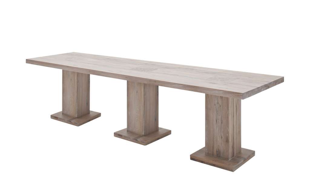 Säulentisch massiv  Moe ¦ holzfarben Tische > Esstische > Esstische massiv - Höffner