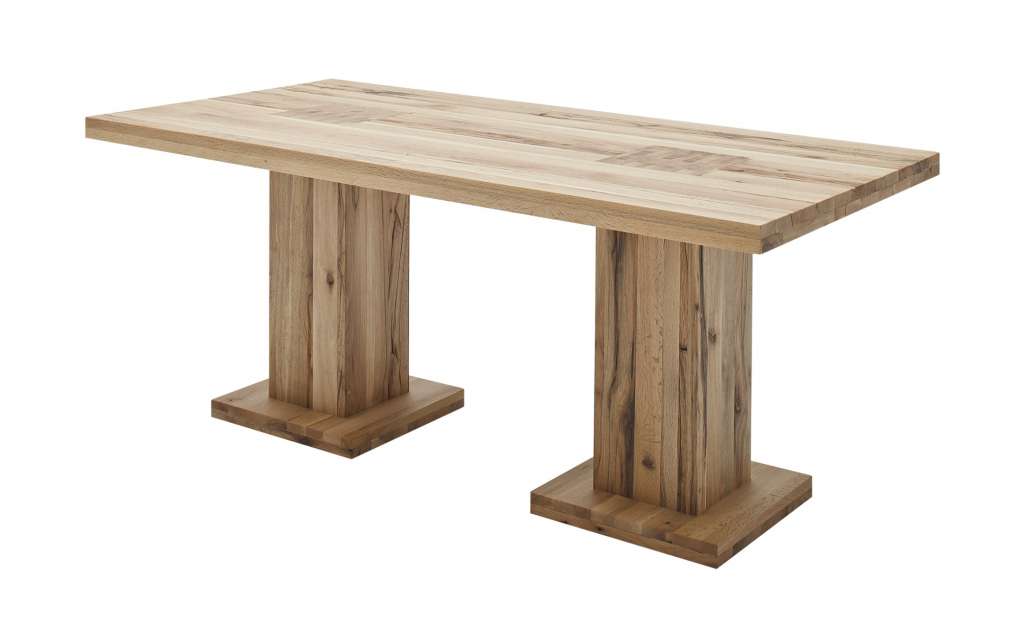 Säulentisch massiv  Moe ¦ holzfarben Tische > Esstische > Esstische massiv - Höffner