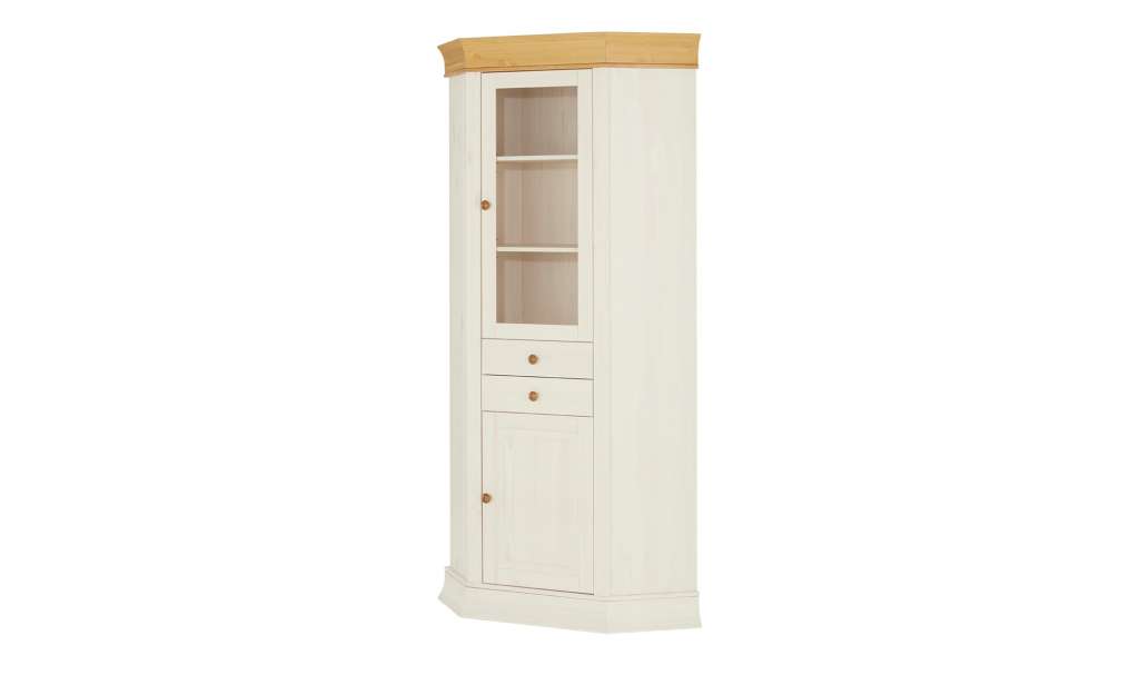 Eckvitrine  Bornholm ¦ holzfarben Kommoden & Sideboards > Vitrinen - Höffner