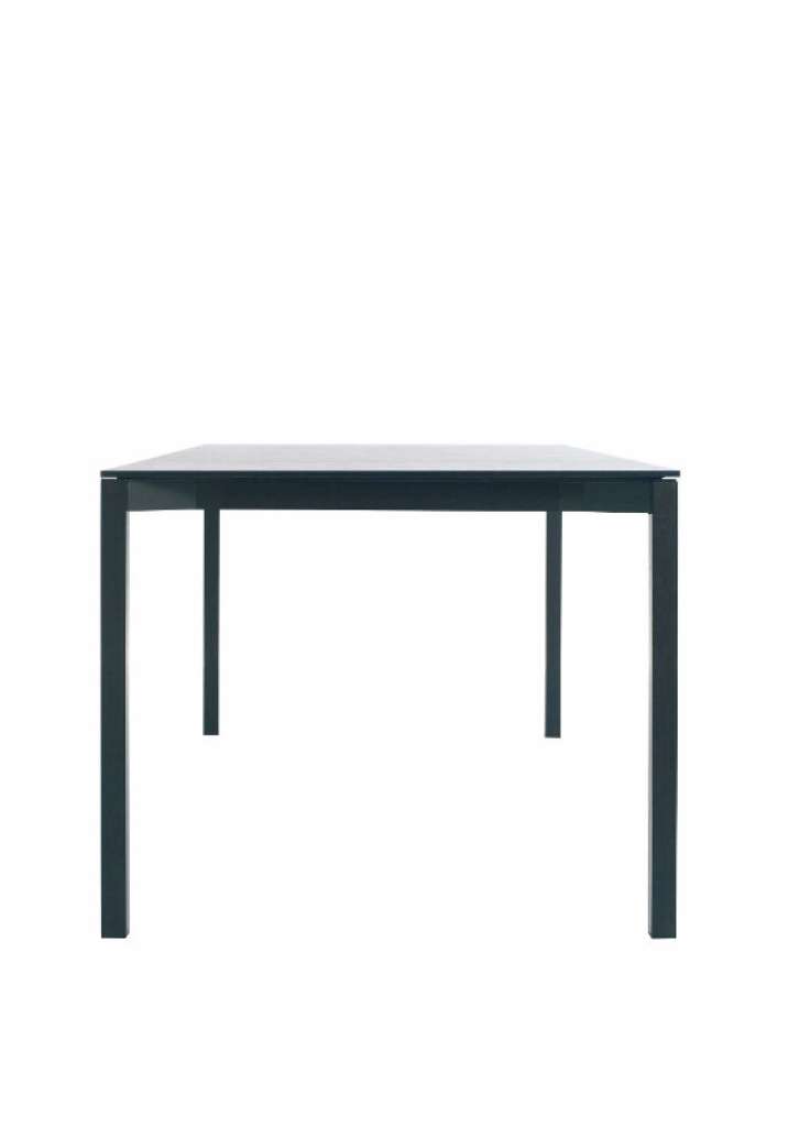 more - Tira Tisch - Eiche 14 - schwarz, gebürstet, mattlackiert - 240 x 100 cm - indoor