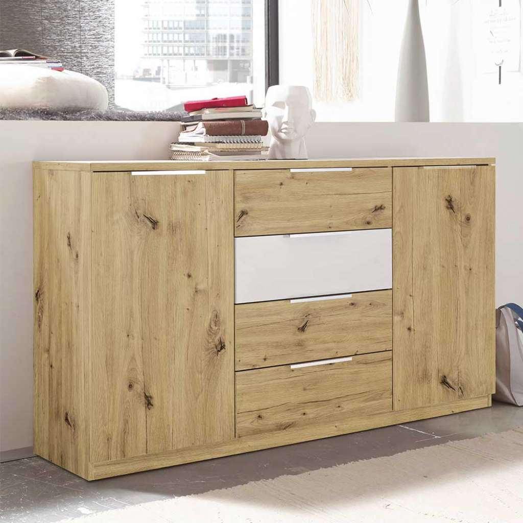 Sideboard in Asteichefarben 150 cm breit