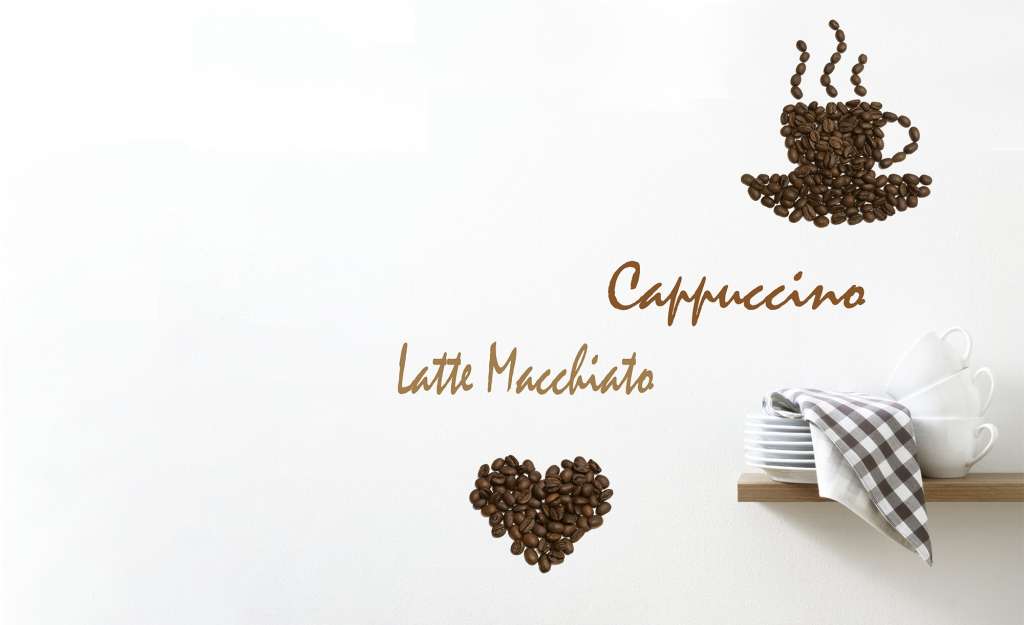 Wandsticker, 2er-Set ¦ braun Dekoration > Bilder & Schilder - Höffner