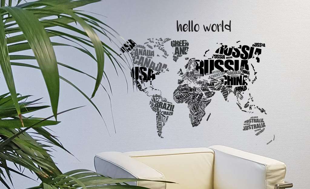 Wandsticker, 2er-Set ¦ schwarz Dekoration > Bilder & Schilder - Höffner