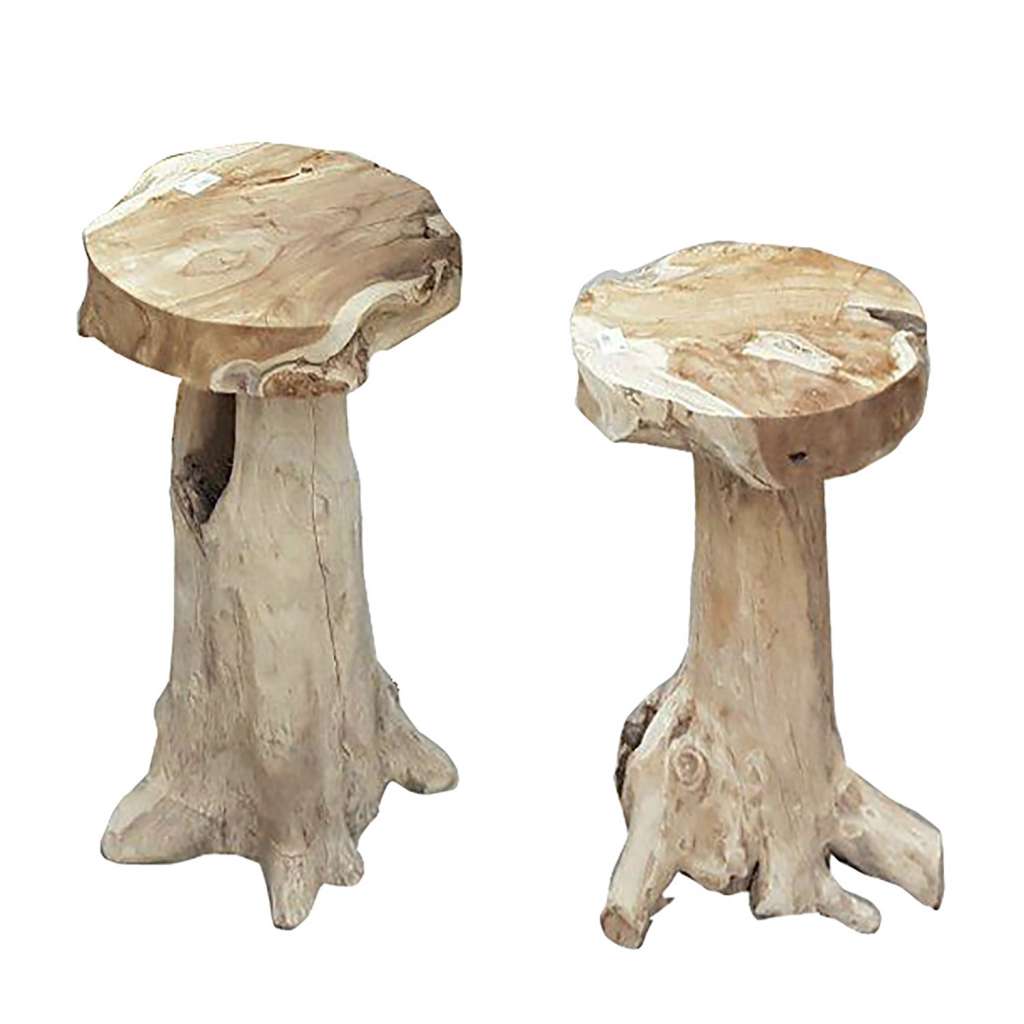 home24 Gartenbarhocker Surga (2er-Set)