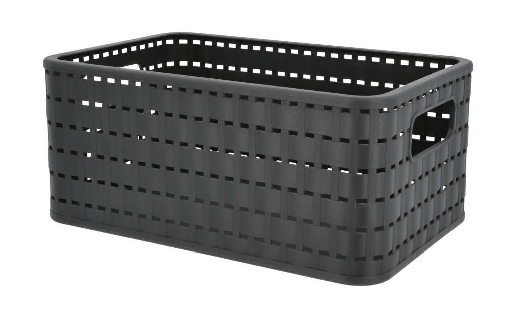 Rotho Aufbewahrungsbox  Country ¦ schwarz ¦ Kunststoff Aufbewahrung > Aufbewahrungsboxen > sonstige Aufbewahrungsmittel - Höffner