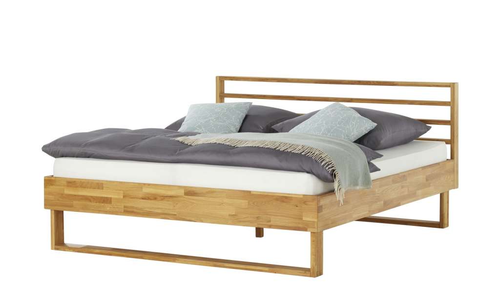 Doppelbettgestell  Farnborough ¦ holzfarben Betten > Futonbetten - Höffner