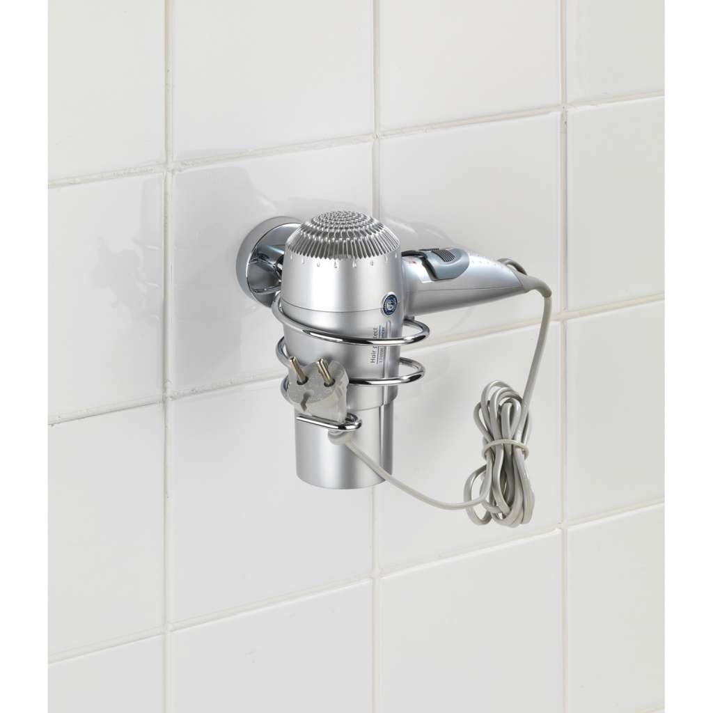 home24 Vacuum-Loc Haartrocknerhalter Capri