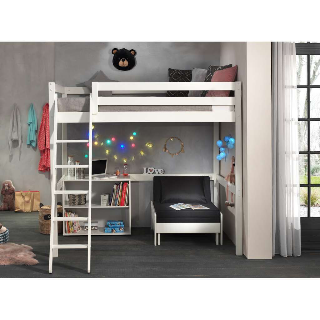 home24 Hochbett Pino V (3-teilig)