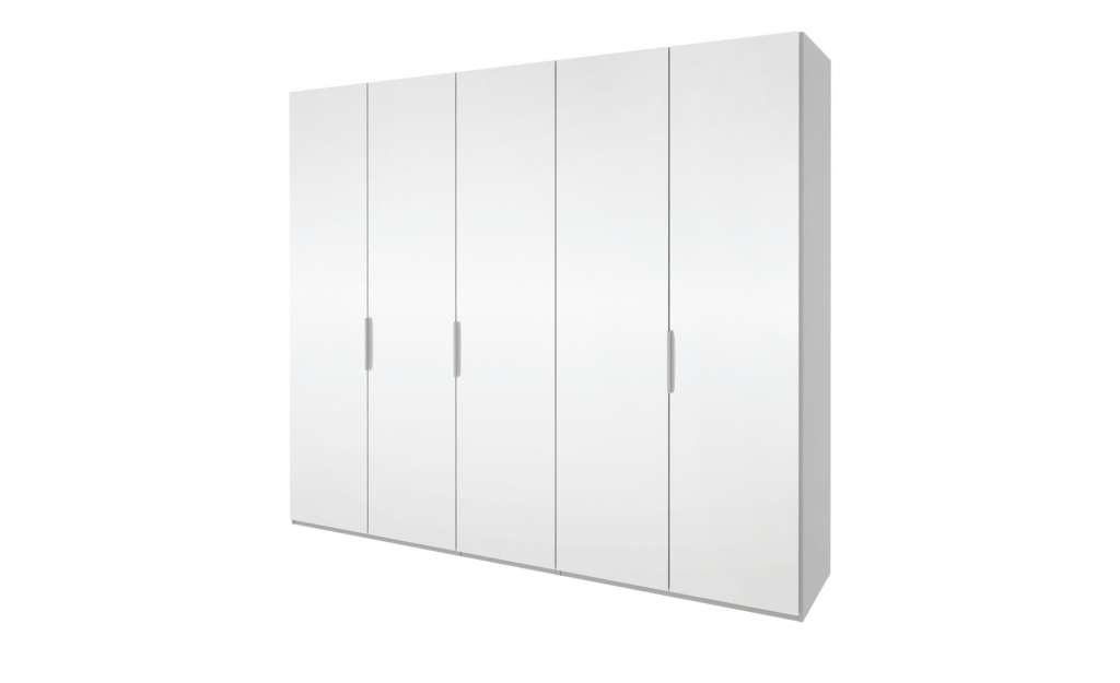 Drehtürenschrank  Preston ¦ weiß Schränke > Schranksysteme - Höffner