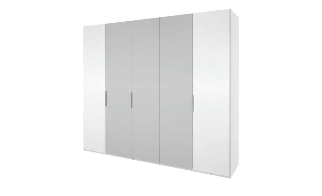Drehtürenschrank  Preston ¦ weiß Schränke > Schranksysteme - Höffner