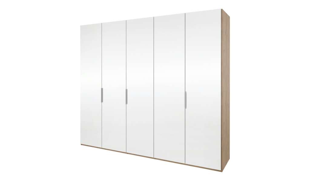 Drehtürenschrank  Preston ¦ weiß Schränke > Schranksysteme - Höffner