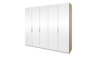 Drehtürenschrank  Preston ¦ weiß Schränke > Schranksysteme - Höffner