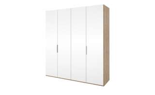 Drehtürenschrank  Preston ¦ weiß Schränke > Schranksysteme - Höffner