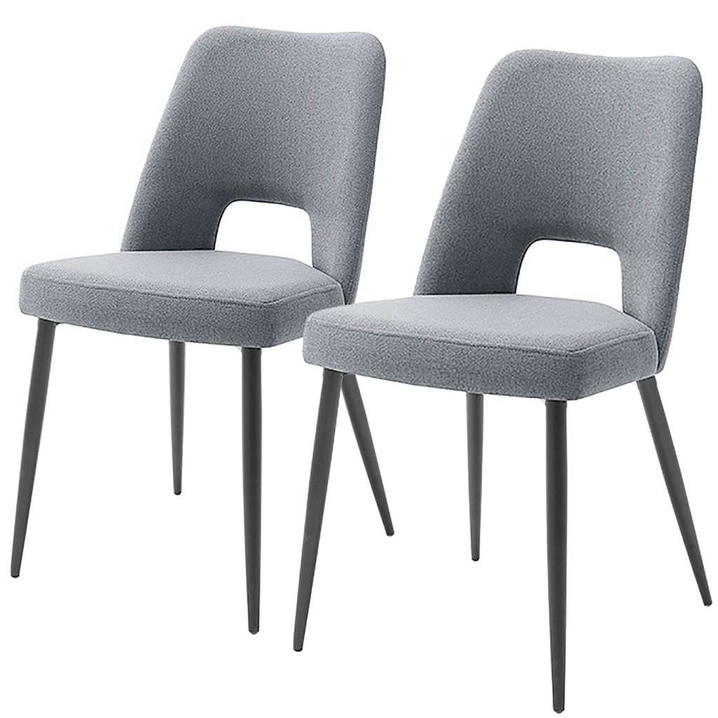 home24 Polsterstuhl Meylan (2er-Set)