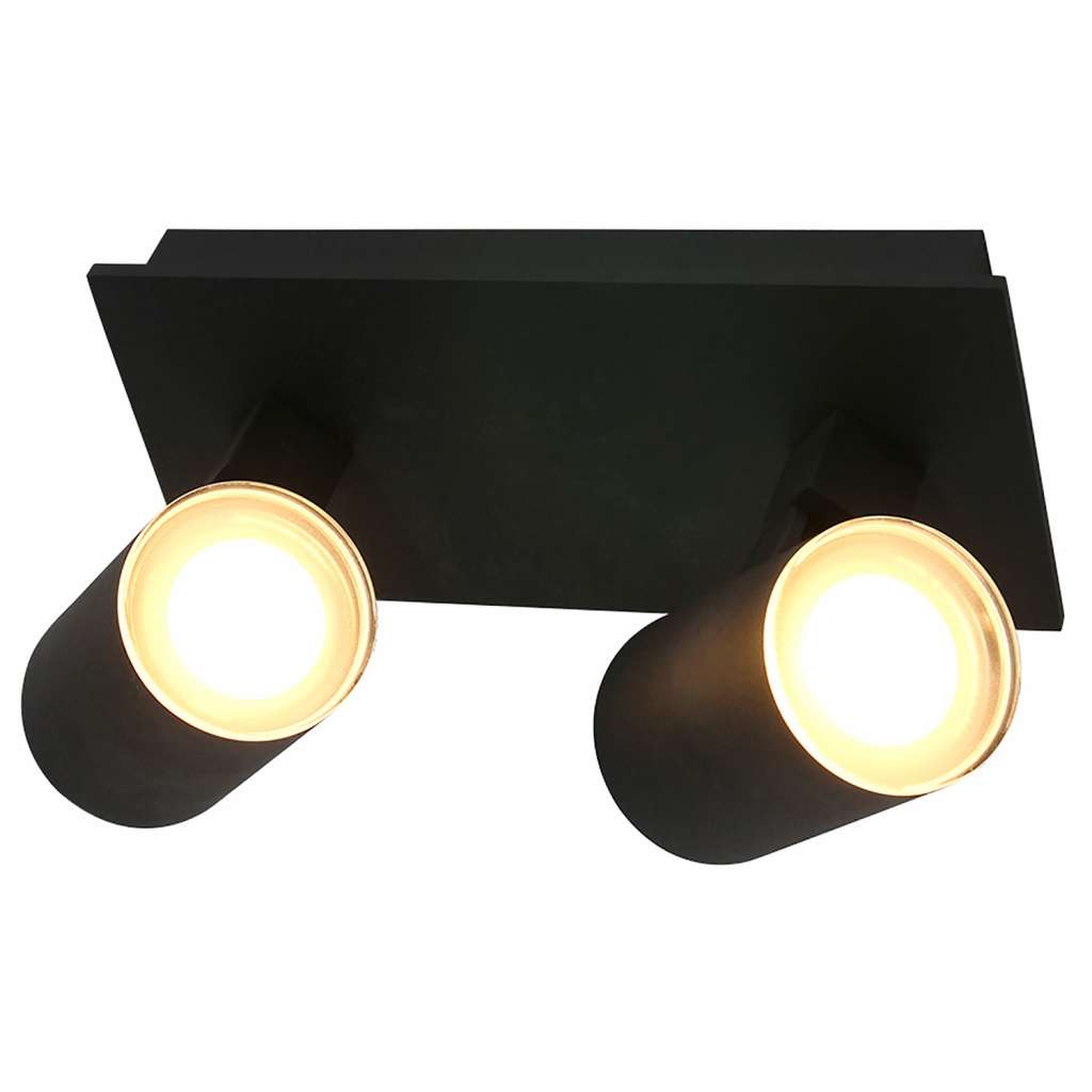 home24 LED-Deckenleuchte Points Noirs