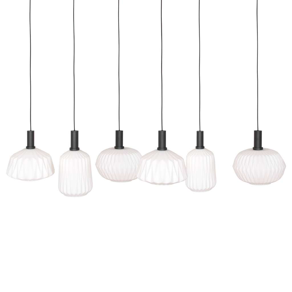 home24 Pendelleuchte Verre Nervuré IV