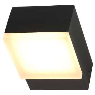 home24 LED-Wandleuchte Buitenlampen X