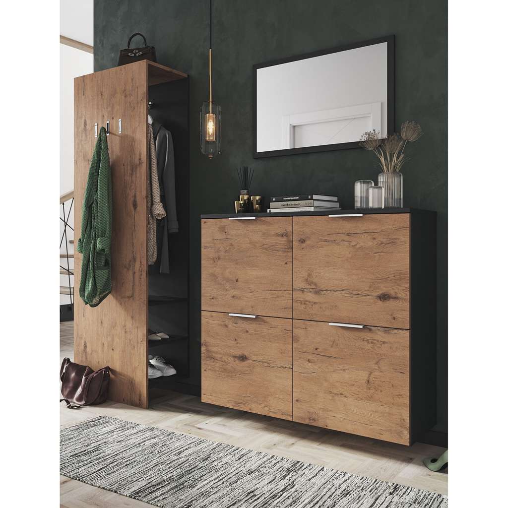 home24 Garderobenset Asker II (3-teilig)