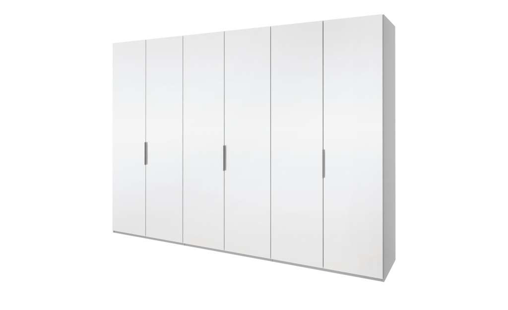 Drehtürenschrank  Preston ¦ weiß Schränke > Schranksysteme - Höffner