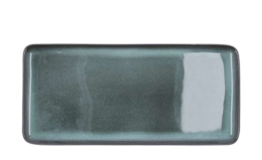 Peill+Putzler Servierplatte  Rimini ¦ grün ¦ Steinzeug Geschirr > Einzelgeschirrteile - Höffner