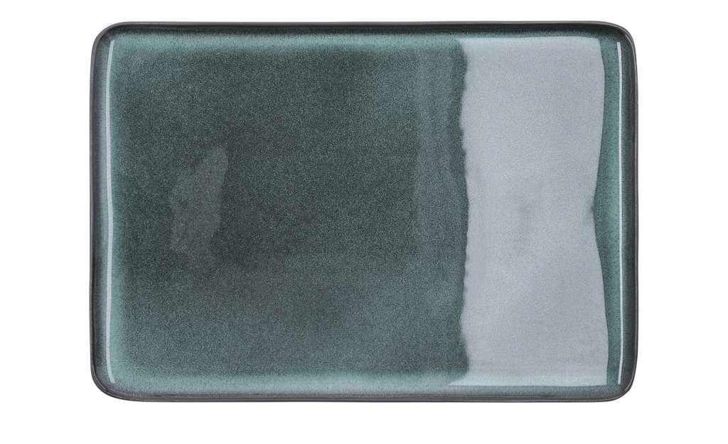 Peill+Putzler Servierplatte  Rimini ¦ grün ¦ Steinzeug Geschirr > Einzelgeschirrteile - Höffner