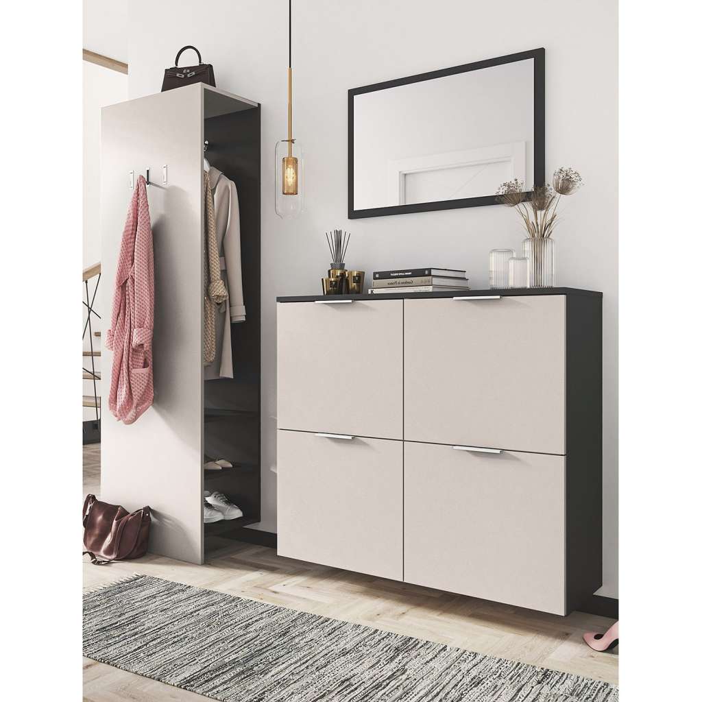 home24 Garderobenset Asker II (3-teilig)