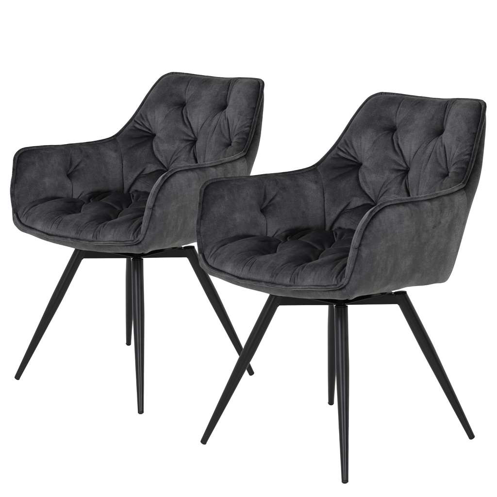 home24 Armlehnenstuhl Thea (2er-Set)