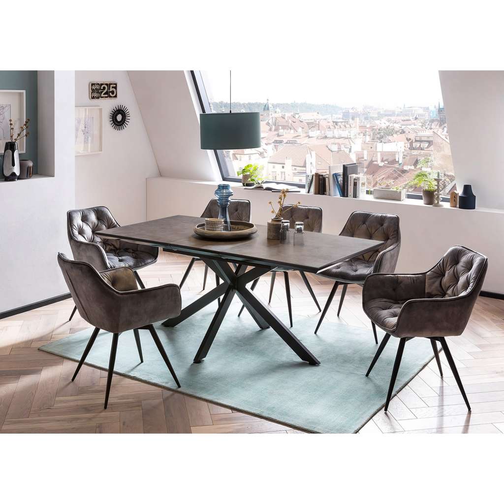 home24 Armlehnenstuhl Thea (2er-Set)