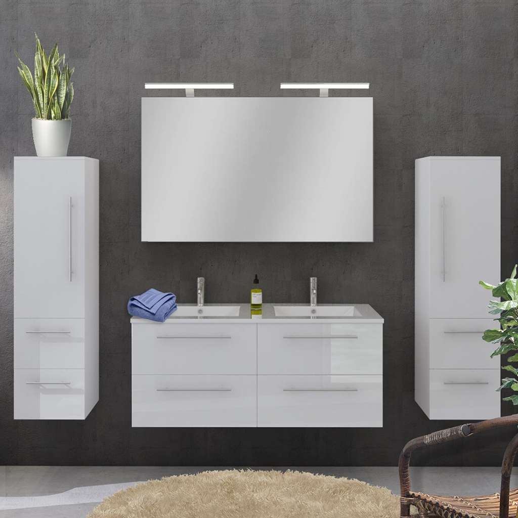 home24 Badezimmerset Peetu IV (4-teilig)