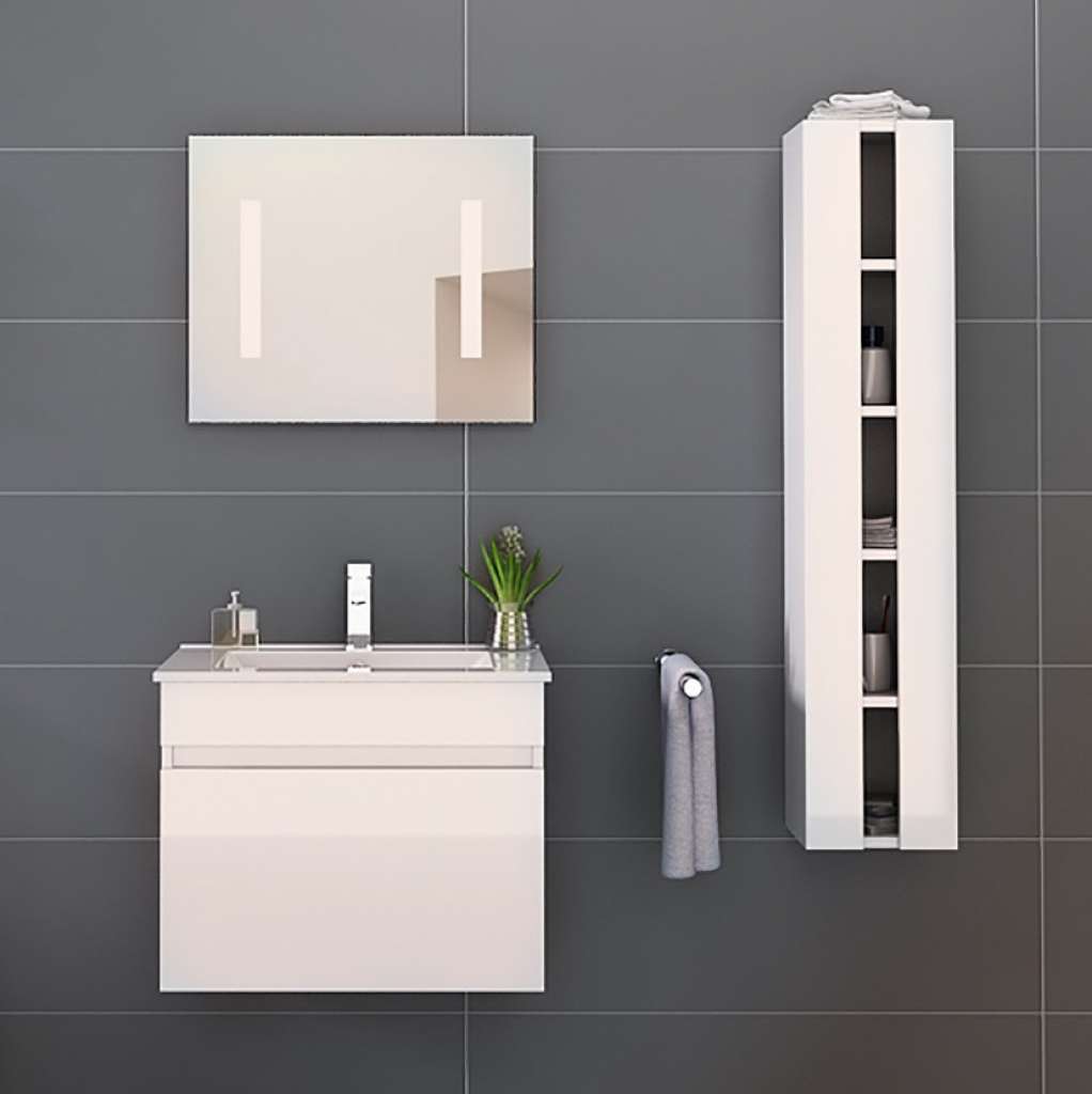 home24 Badezimmerset Mara I (3-teilig)