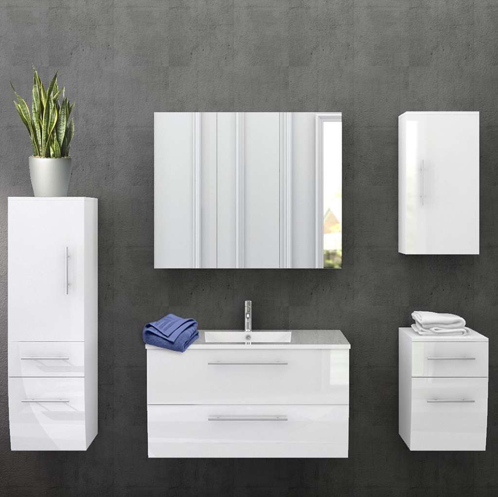 home24 Badezimmerset Peetu V (4-teilig)